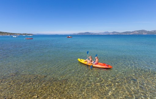 Sortie en kayak dans la presqu’île de Giens avec SpinOut Hyères Var 83
